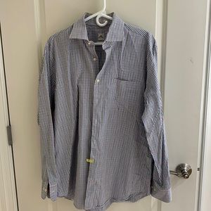 Large Peter Millar Button Down Shirt